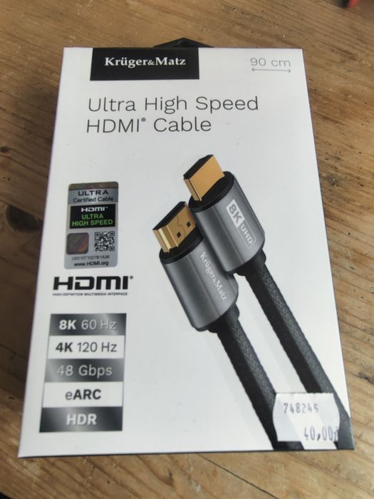 Kabel Ultra HDMI premium 8k 4k 120hz 60hz  Mac