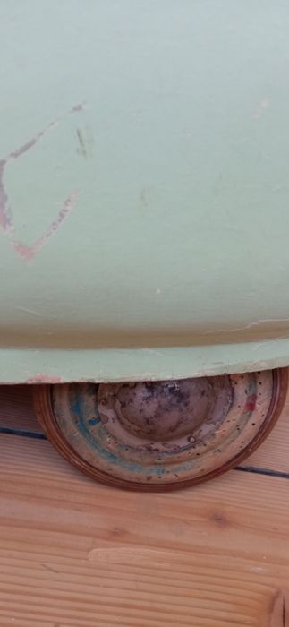 Przedwojenny kolekcjonerski duży wózek antyk dla lalek