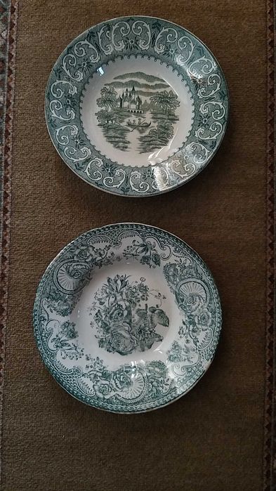 Prato em Faiança de Sacavém