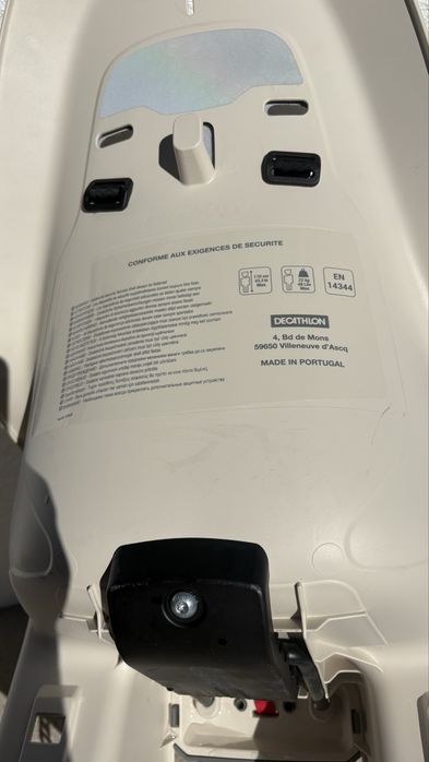 Cadeira de bicicleta criança BTWIN como nova (usada 2x)
