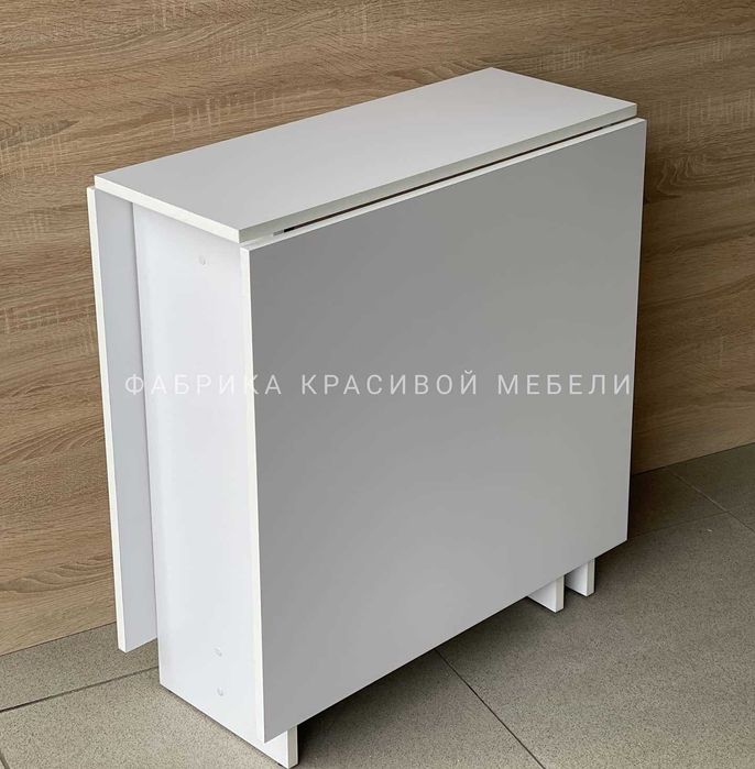 Раскладной Стол книжка на металлических трубах. Кухонный, обеденный: 2 ...