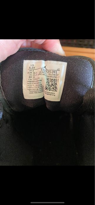 Jordan 1 Mid Preto Original