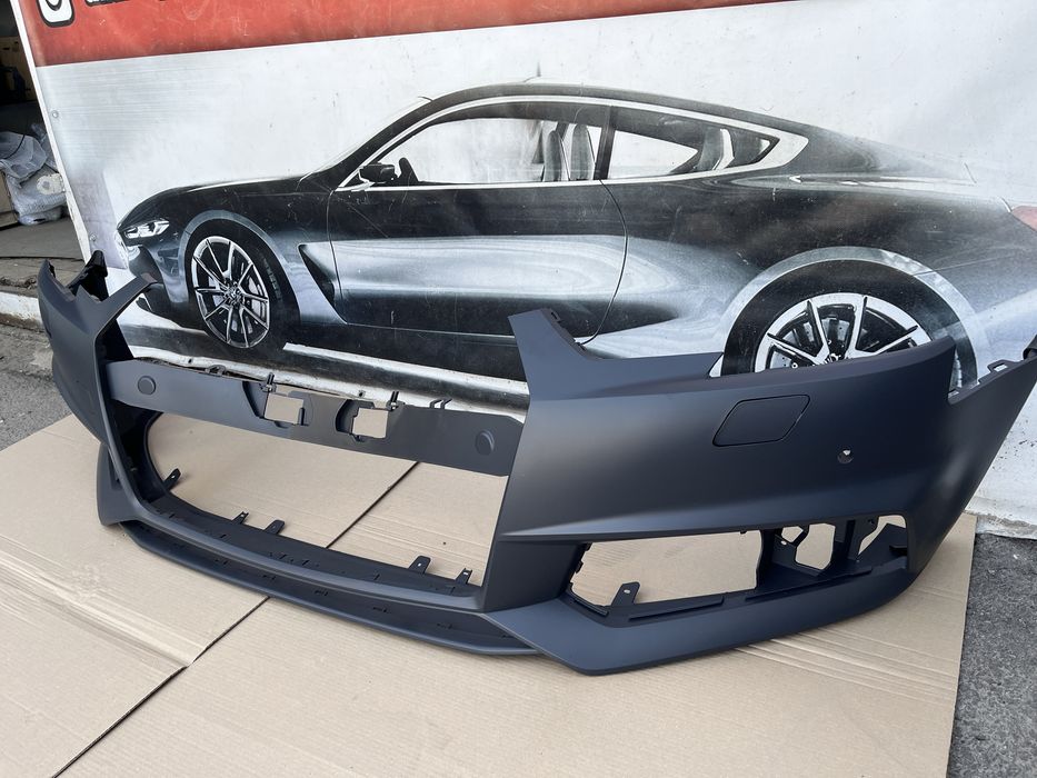 Бампер audi a4 b9 s-line бампер а4 б9 слайн 2017-2019