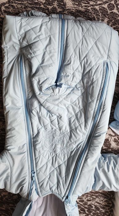 Теплый детский зимний комбинезон-трансформер Piccolo