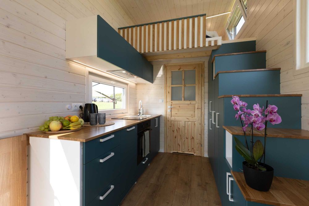 Domek letniskowy, Tiny House, Dom mobilny całoroczny