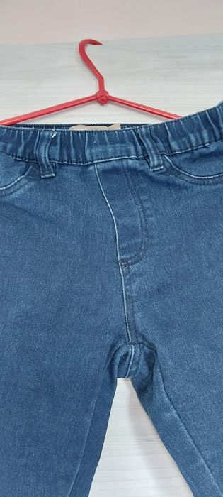 Spodnie rurki na gumie jeansowe dżinsowe dziny M janina