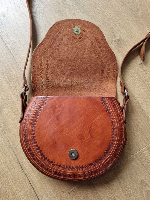 Damska torebka skórzana z Meksyku