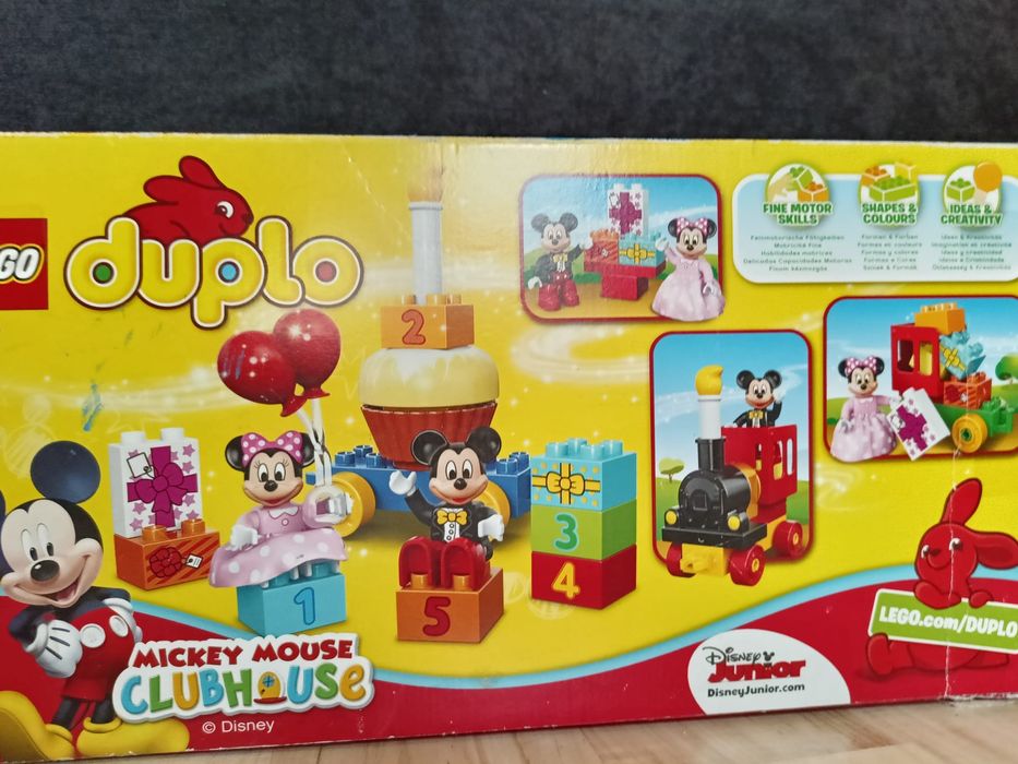 LEGO DUPLO 10597 urodzinowy pociąg kompletne z pudelkiem