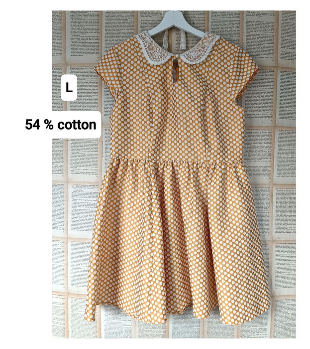 L biust 51,5x2 dress Atmosphere pin-up polka dots