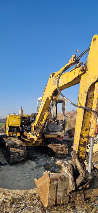 koparka liebherr A 310 gąsienicowa zwolnica siłownik ramie części