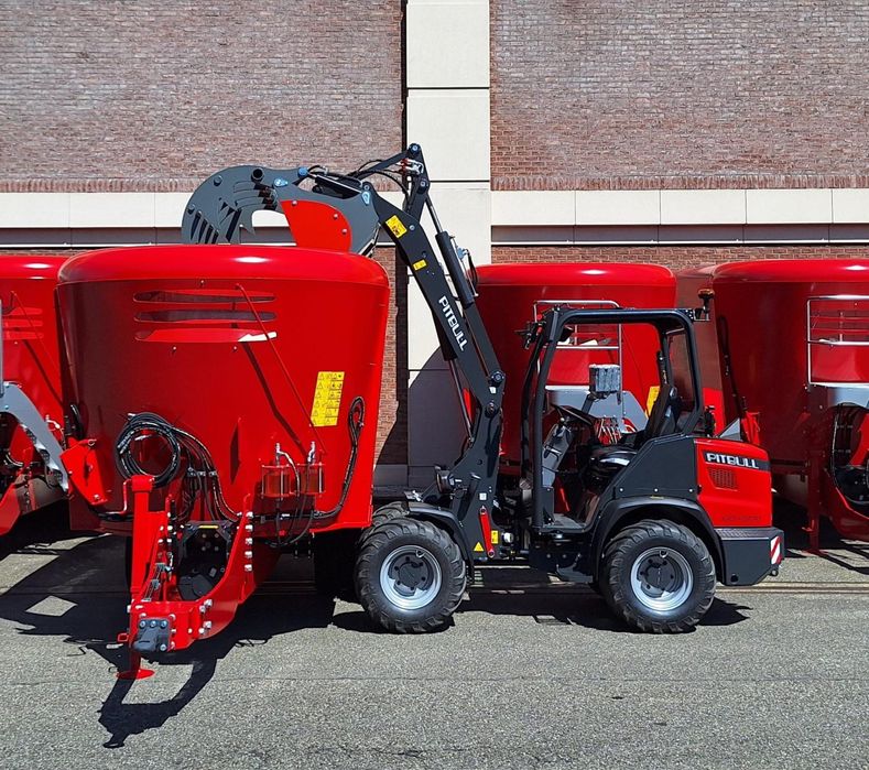 Pitbull x24-26V miniładowarka przegubowa nowość Peecon elektryk