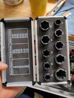 F913 Removedor PorcasParafusos Danificados Múltiplos MODELO ALTO