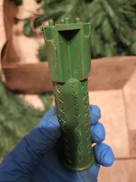 Новорічна штучна радянська ялинка (СРСР) /советская искуссвенная ёлка