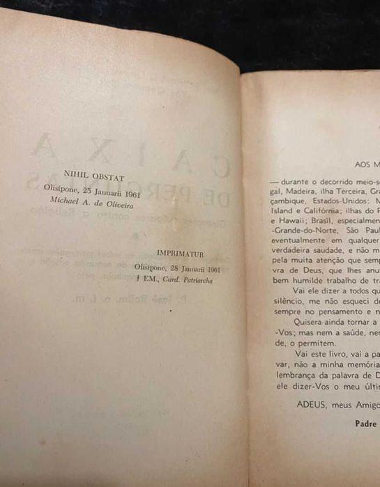Bertrand L. Conway – Caixa de Perguntas, Objecções vulgares contra a Religião, União Gráfica 1961