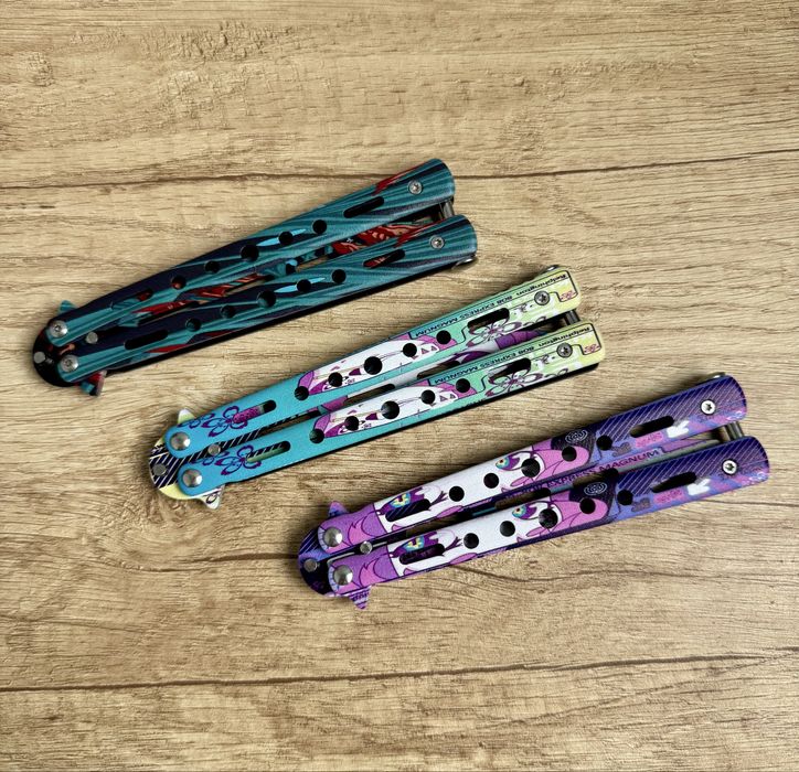 Тренувальний ніж-метелик балисонг  Elf