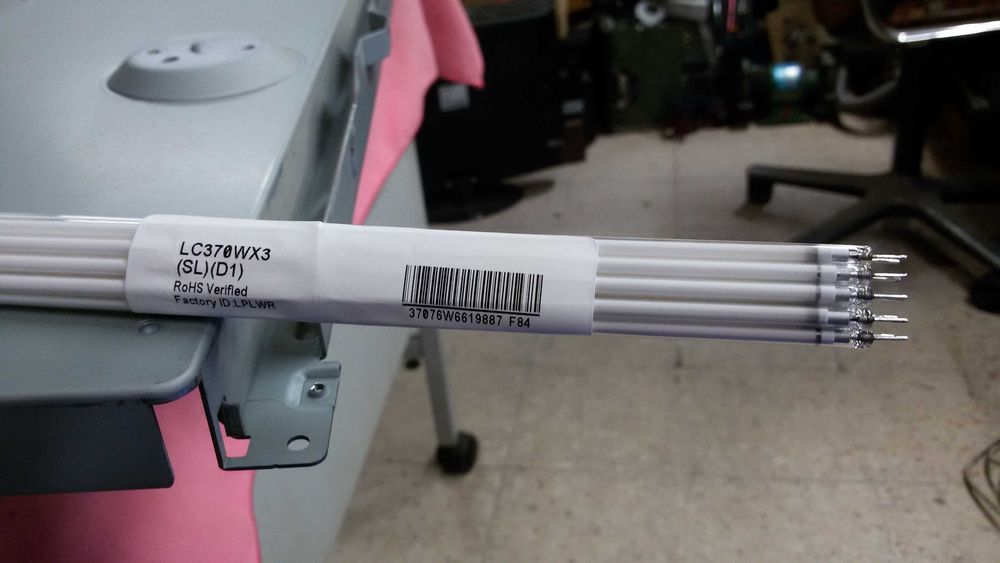 kit completo de lampadas  para painel lc370wx3 (sL)(d1) Lg philips