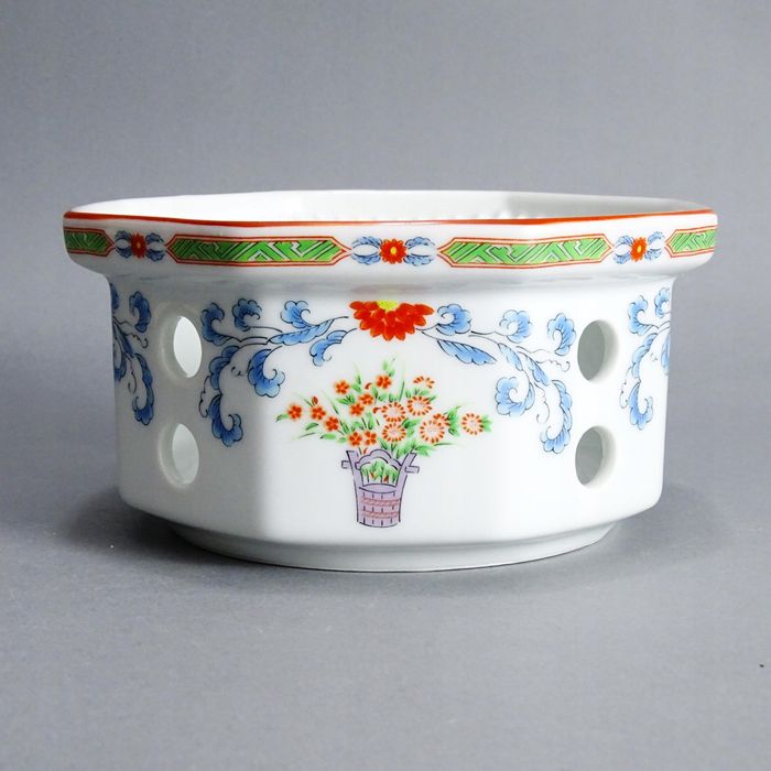 japonia porcelanowy podgrzewacz stołowy tealight kabuki