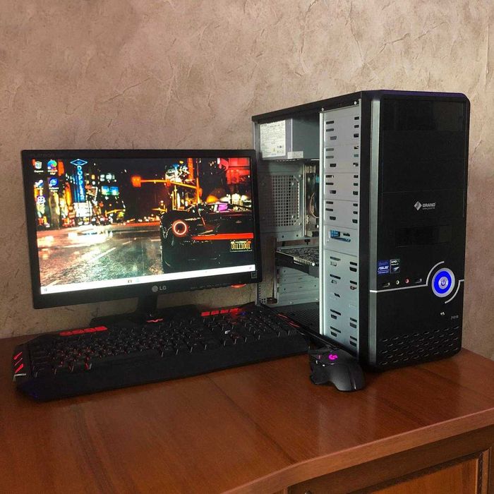 Компьютер Ігровий ПК RX 560 4GB Стаціонарний комп AMD 4 ядра Системник