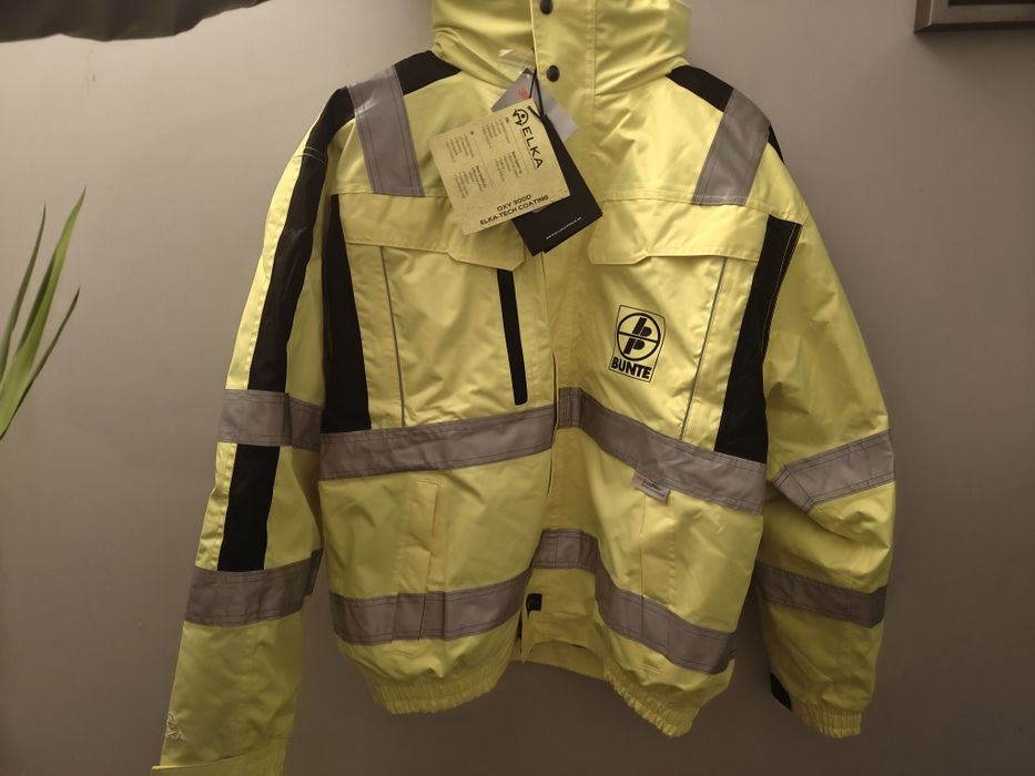 Niemiecka robocza kurtka odblaskowa