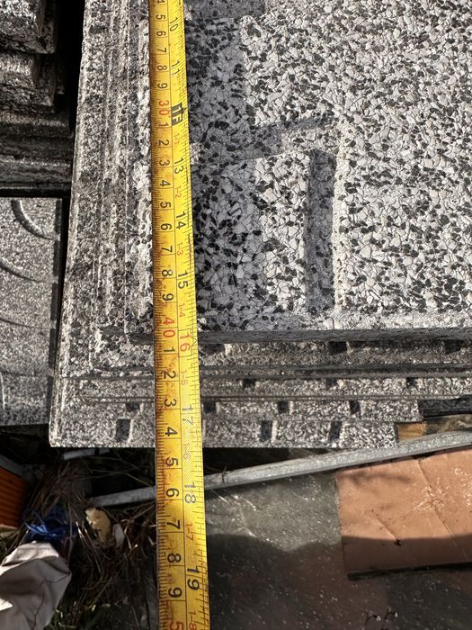 Laje de betão grande para jardim para entrada