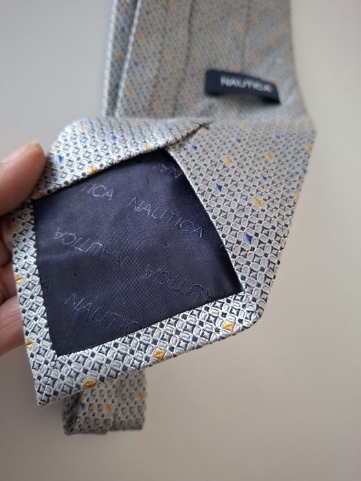 Jedwabny krawat Nautica