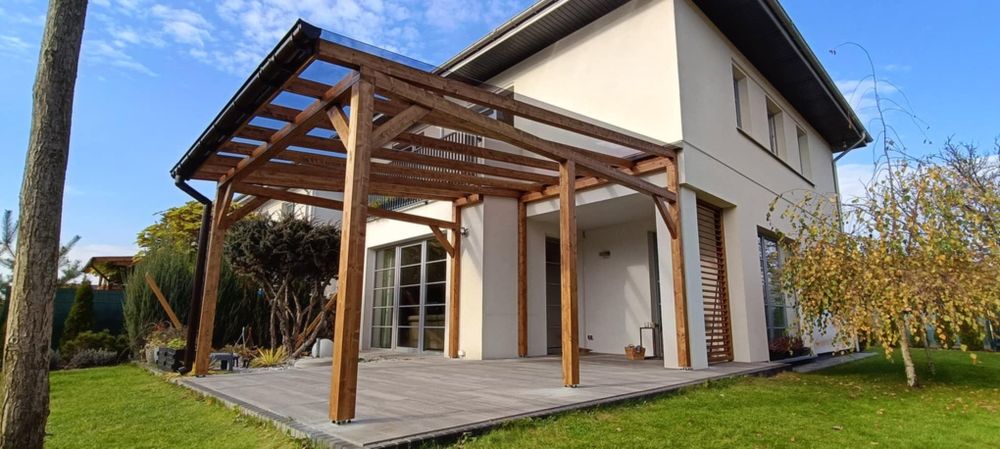 Wiaty, altany, zadaszenia tarasów