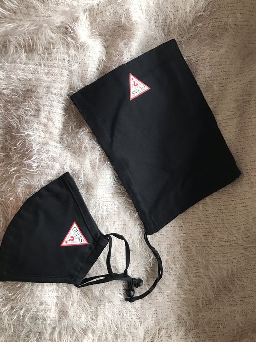 Maseczka bawełniana Guess, unisex