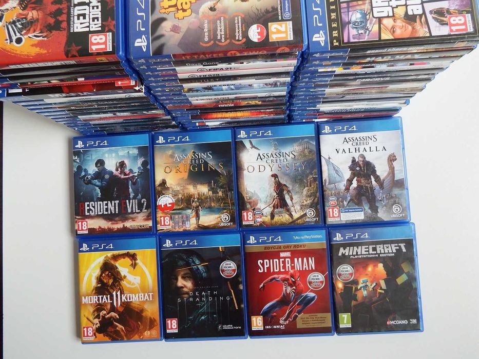 PS4 GRY Z A M I A N A sprawdź ! masa ciekawych tytułów !