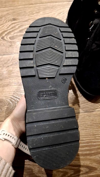 Натуральні, замшеві зимові теплі ботинки