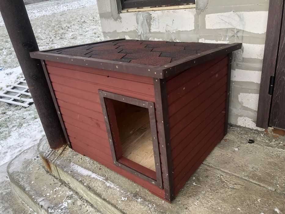 Буди 75, 85, 95, 107 см | Будка для собаки | Утеплені, різні Розміри