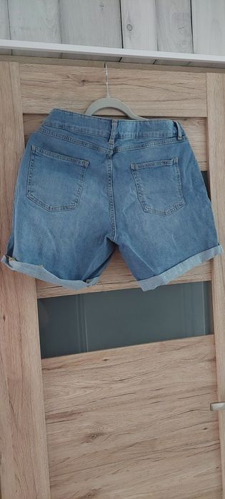 Krótkie spodenki dżinsowe ciążowe