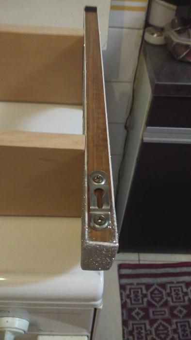 Estante decorada de 2 prateleiras nova