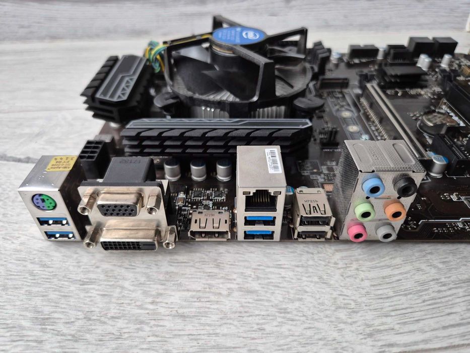 s1151 сет Intel Core i5-7500 3.8GHz з відеоядром + плата MSI. Trade-IN