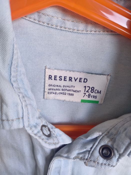 Koszula Reserved 128cm na zatrzaski