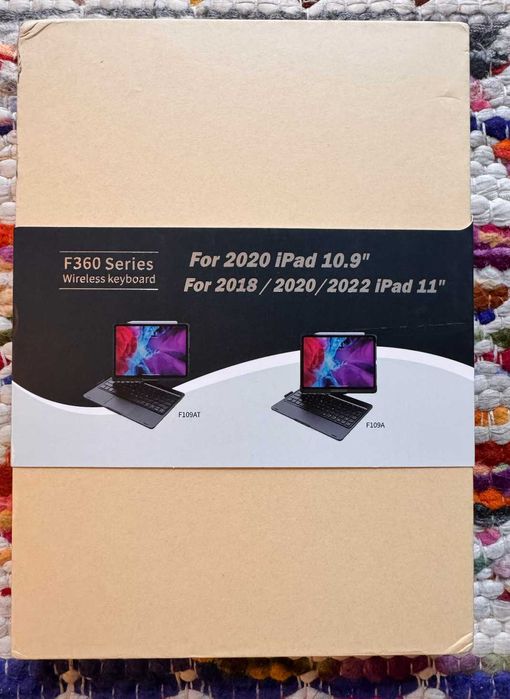 Podświetlana Obrotowa Klawiatura TouchPad do iPad Pro 11