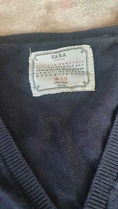 Casaco em malha Menino Zara 9-10 anos