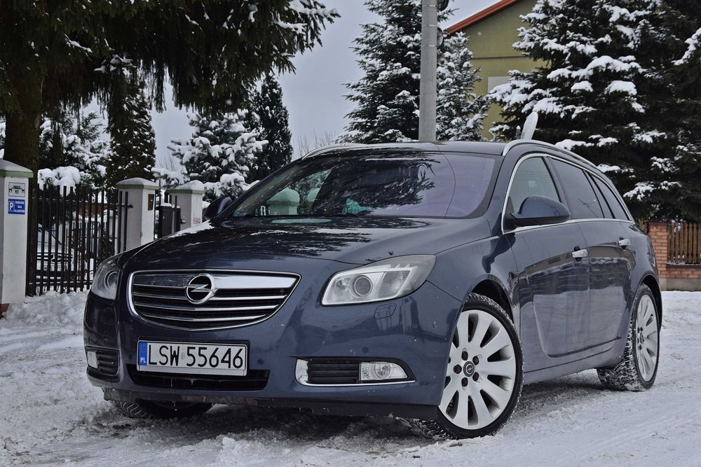 OPEL INSIGNIA SPORTS TOURER 1.6T PB+LPG Skóra Navi Asystent Pasa 2009!