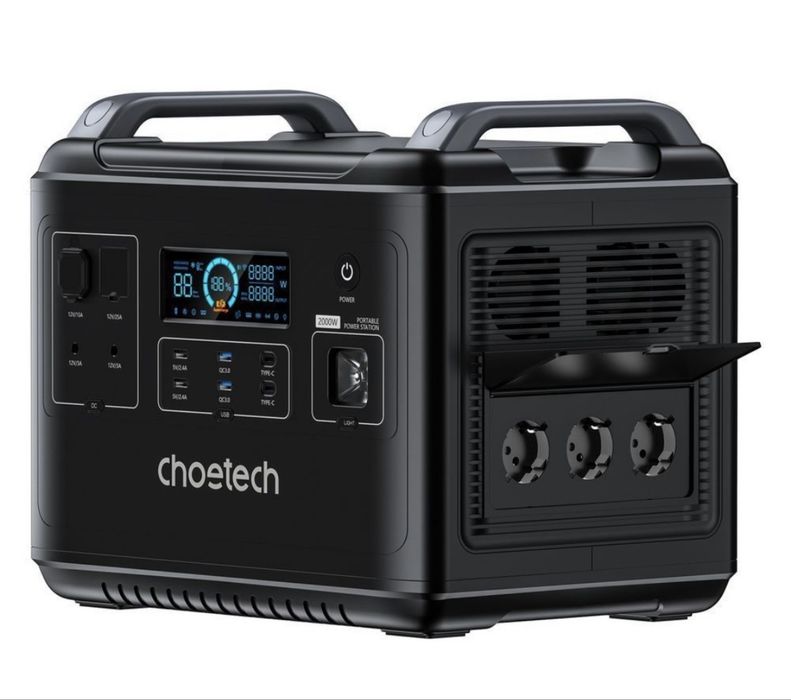 Зарядна станція Choetech BS006 2000W / 1997Wh (Нова)