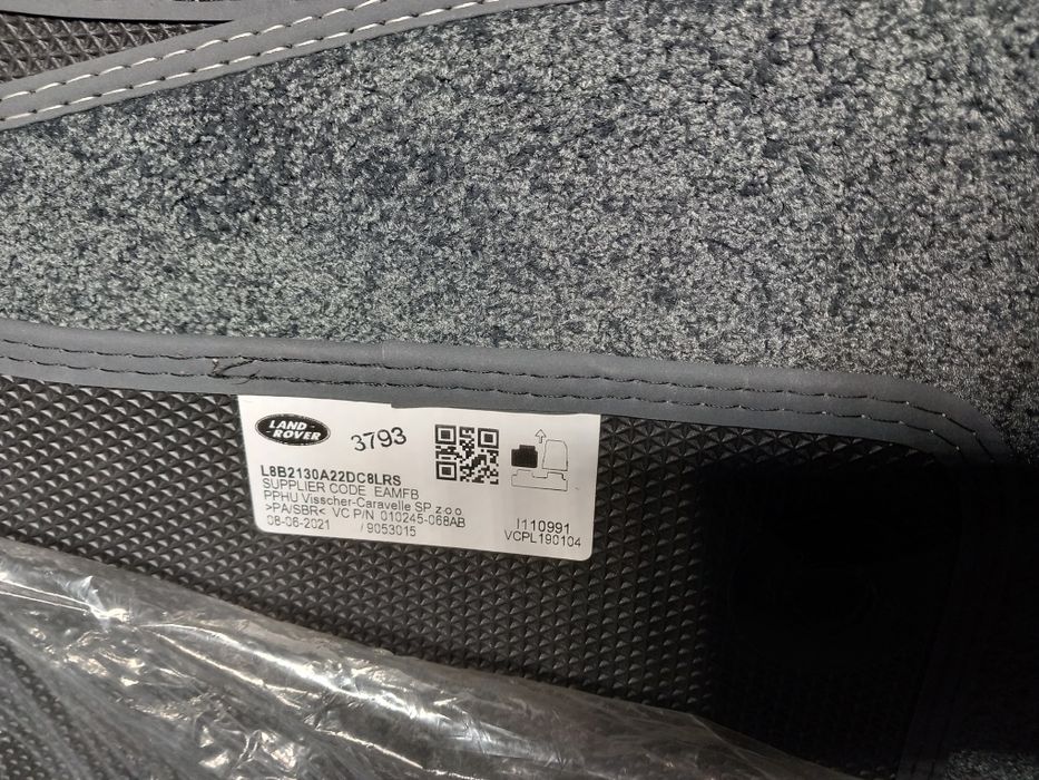 Dywaniki welurowe Range Rover L405 od 2018 r Oryginał ASO