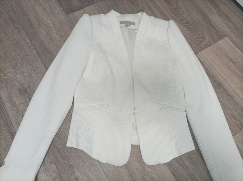 білий піджак H&M