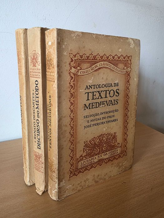 3 livros da Colecção Clássicos Sá da Costa