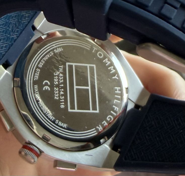 Zegarek męski tommy hilfiger silikonowy pasek