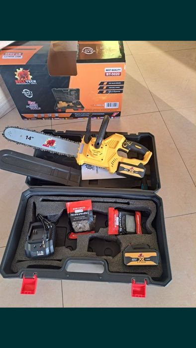 Piła akumulatorowa 14 cali  Bull Tech 2x akumulator 5ah