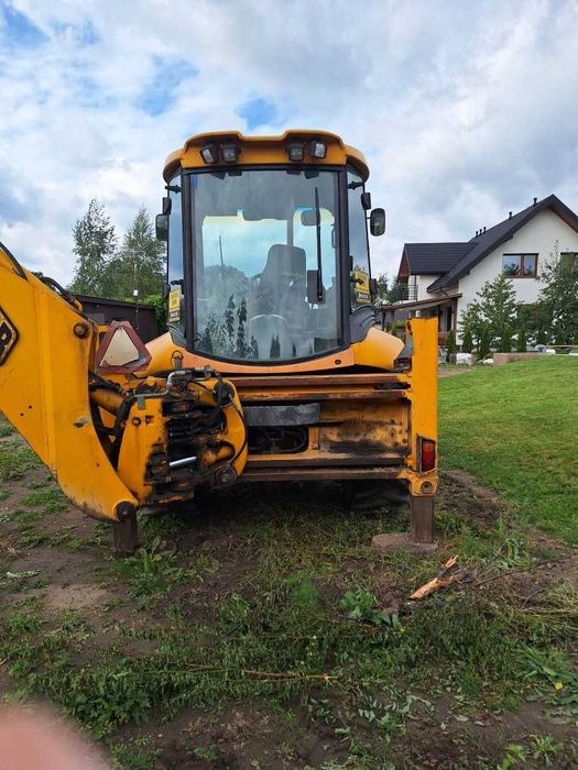 JCB 3CX SITEMASTER 2007r koparko - ładowarka 4x4 teleskop widły rekin