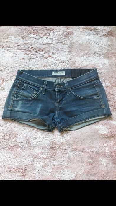 Spodenki dżinsowe niebieskie xs Lee