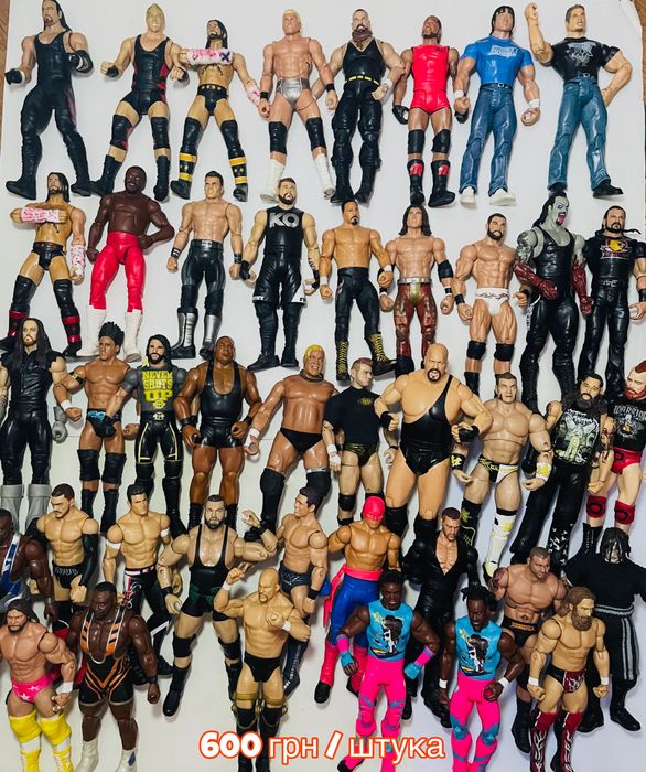 Фигурки рестлер Wwe  рестлинг Marvel игрушка солдатики ufc ps4 реслер