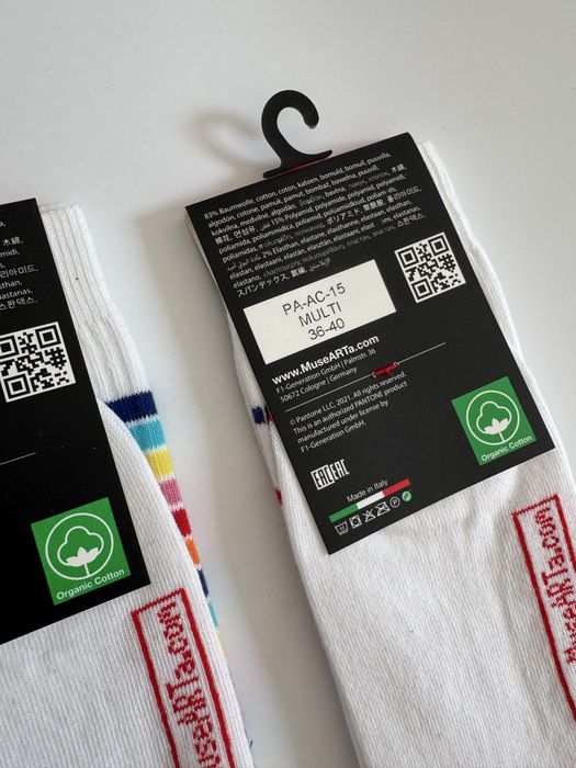 Nowe skarpetki Musearta 36/43 Pantone