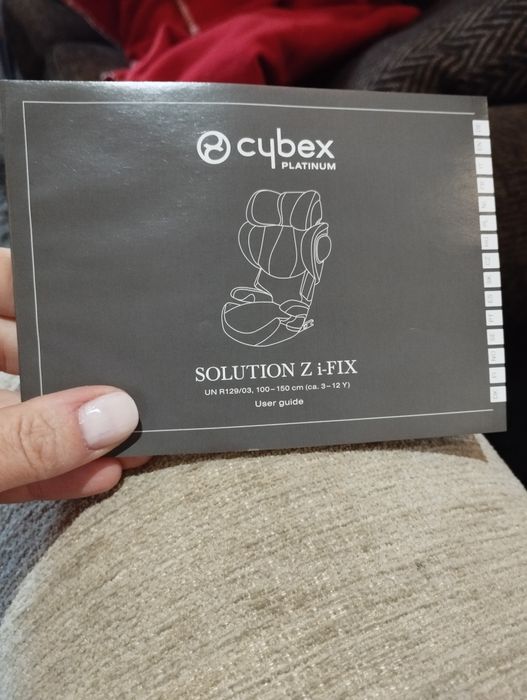 Cadeira Auto Cybex Platinum Solution Z i-Fix