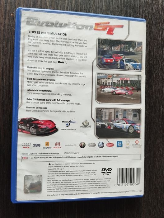 Gra na PS2 - Evolution GT