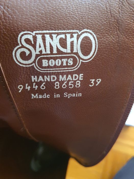 Buty w stylu jazdy konnej -nowe kowbojki SANCHO